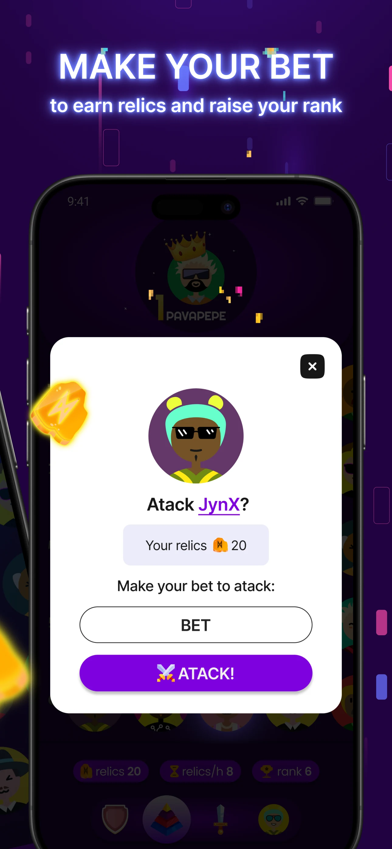 Pyramid Online Game screenshot