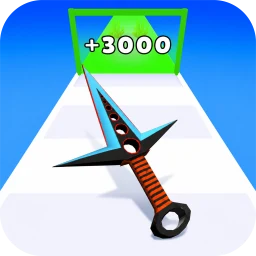 Ícone de Throw Knife Run